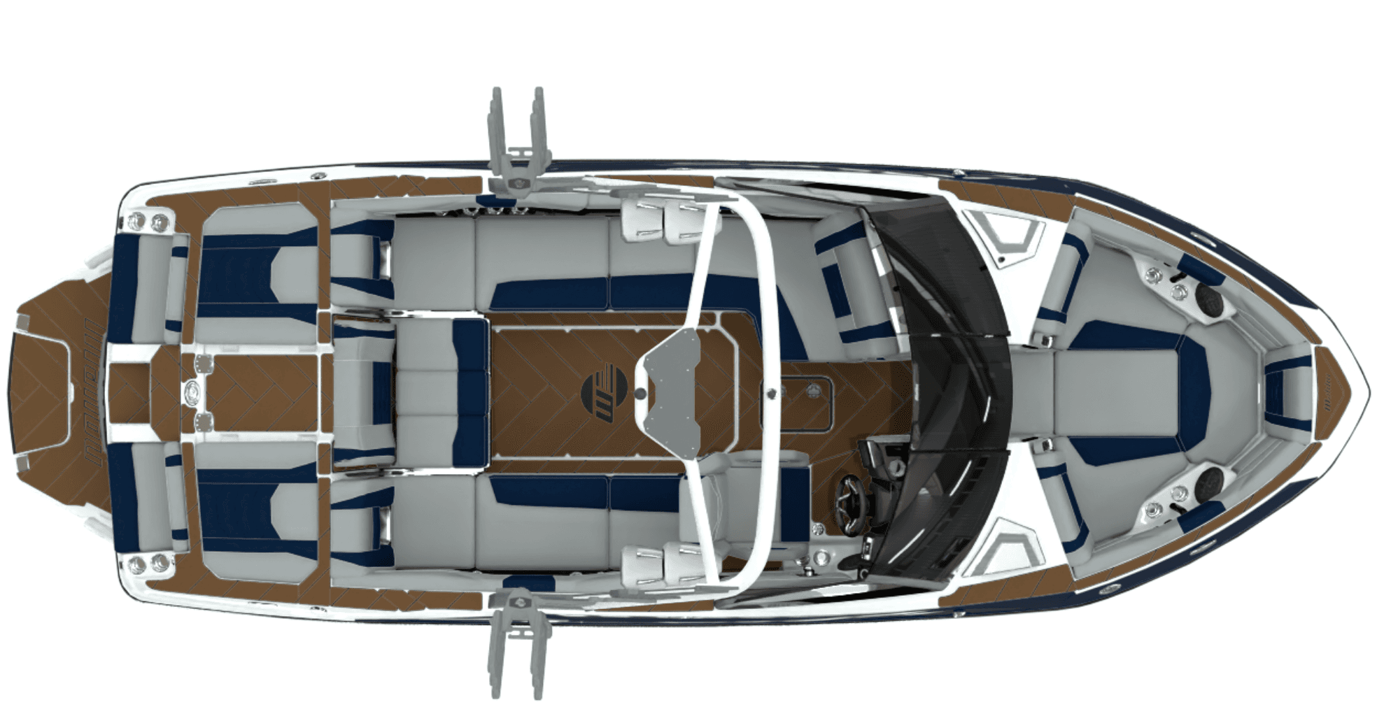 2024 Malibu Wakesetter 23 LSV — cockpit and lounge